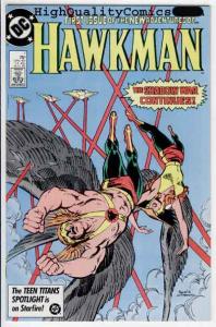 HAWKMAN 1,Girodano,NM/M,1986,HawkGirl,Isabella,Don Heck