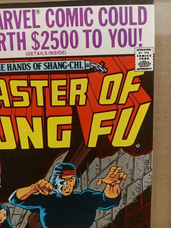 THE HANDS OF SHANG-CHI MASTER OF KUNG FU # 92. Vf/NM. Marvel Comics   P03