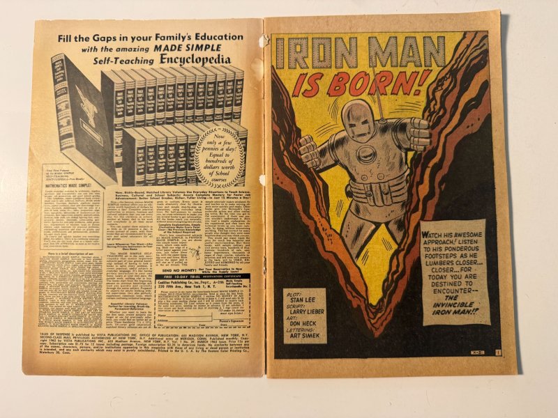 Tales of Suspense #39 (1963)
