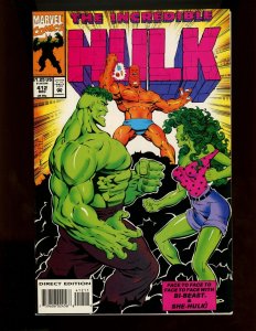 (1993) The Incredible Hulk #412 - BI ME THAT (8.0/8.5)