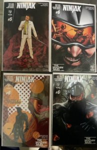 Ninjak #1-14 plus variants  (2015) 35 Issues all High Grade