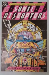 SONIC DISRUPTORS #1, VF/NM, Mike Baron, DC, 1987 more DC in store