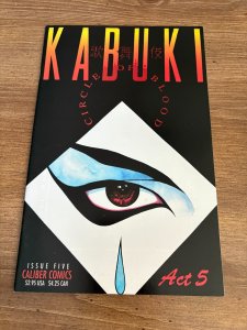 Kabuki # 5 NM Caliber Comics Comic Book Act 1 David Mack Circle Of Blood 14 J458