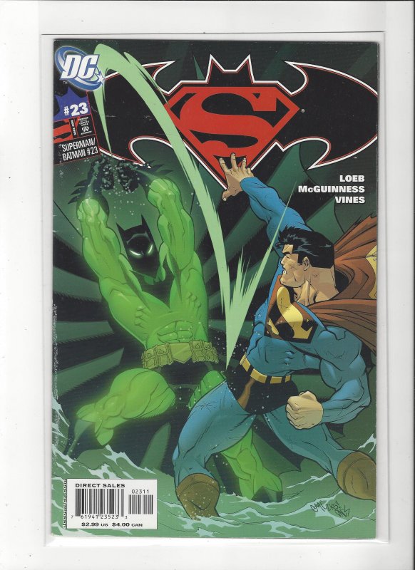 Superman/Batman #23 DC Comics Batman Vs Superman VF/NM