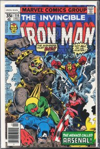 Iron Man #114 (1978) Iron Man