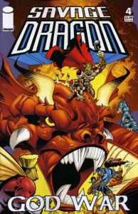 Savage Dragon: God War #4 VF ; Image | Robert Kirkman