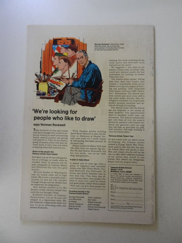 The Avengers #60 (1969) FN- condition subscription fold