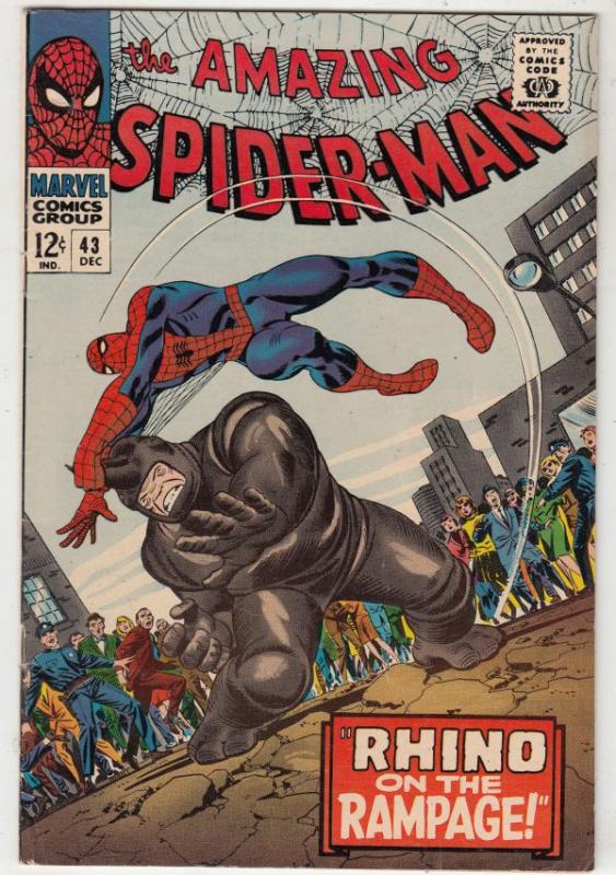 Amazing Spider-Man #43 (Dec-66) VF+ High-Grade Spider-Man