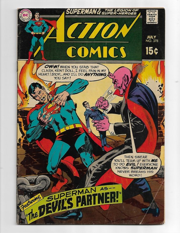 Action Comics #378  (1969) VG