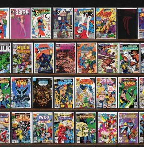 Huge Lot 150+ Comics with Excalibur, The New Warriors, Superman & More!