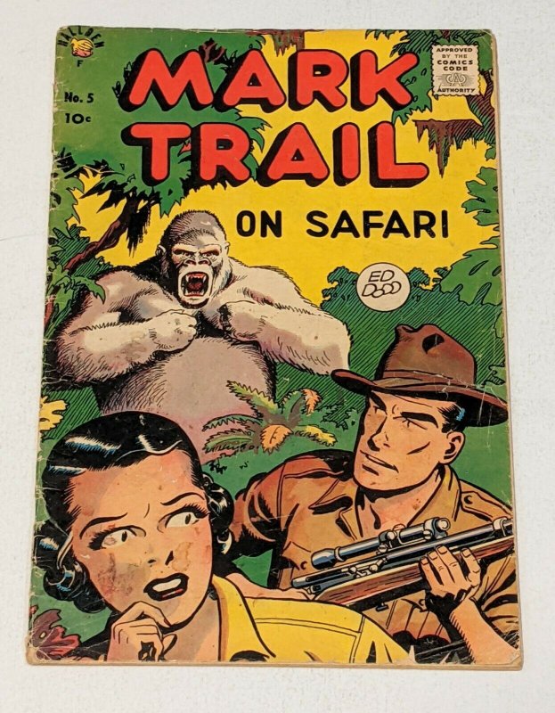 Mark Trail On Safari #5 (Summer 1959) G/VG 3.0