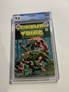 Swamp Thing 10 Cgc 9.6 Ow/w Pages Dc Bronze Age 2042366016