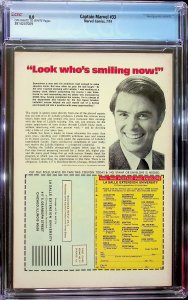 Captain Marvel #33 (1974) - CGC 8.0 - Cert#3814247009