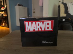 Marvel Spider-Man Venom Molded Face 16 oz Over-sized Ceramic Coffee Mug- new