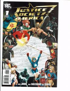 Justice Society Of America #1 NM 1st Print DC Comic Book Alex Ross Cov Flash J99