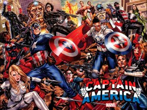 CAPTAIN AMERICA #0 COVER C BROOKS WRAPAROUND MARVEL 2022 EB247