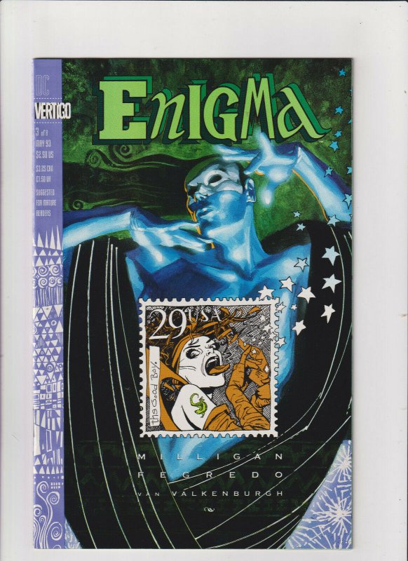 Enigma #3 VF/NM 9.0 DC/Vertigo Comics 1993 Peter Milligan 