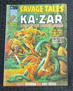 1975 SAVAGE TALES KA-ZAR Magazine #8 FN 6.0 John Buscema