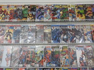 Huge Lot 200+ Comics W/ Spider-Man, Avengers, Morbius, +More! Avg VF- Condition!