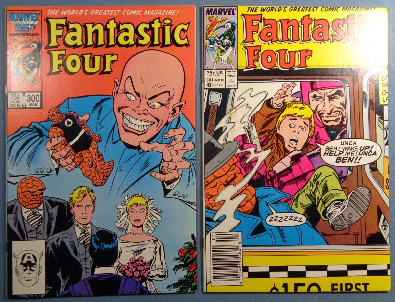 Fantastic Four Lot #300-324 Complete Run Dr Doom