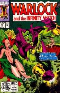 WARLOCK & THE INFINITY WATCH #12 (1993) TOM RANEY | DIRECT EDITION