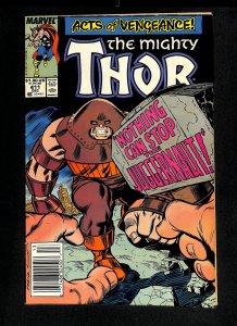 Thor #411 Newsstand Variant 1st New Warriors!