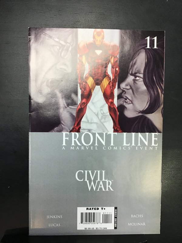 Civil War: Front Line #1 Direct Edition (2006) #1-11 Nm