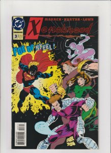 Xenobrood #3 VF/NM 9.0 DC Comics 1995 Superman app. 761941200552