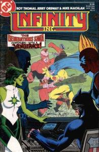 Infinity Inc. (1984 series) #8, NM (Stock photo)