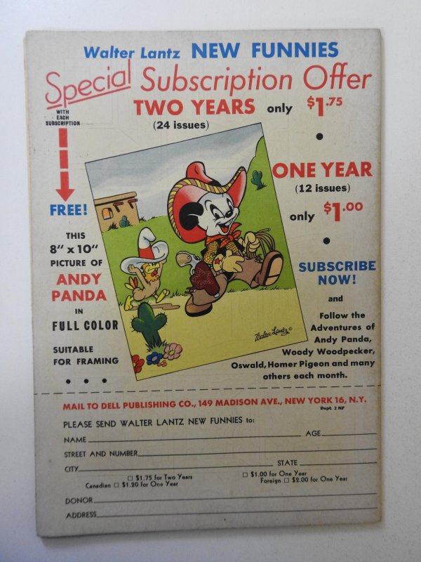 Walter Lantz New Funnies #132 (1948) FN/VF Condition!