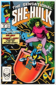 The Sensational She-Hulk #14 Variant Cover (1990) She-Hulk