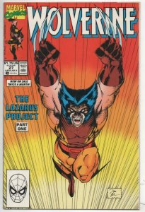 WOLVERINE #27, NM-, Snikt, 1988,  X-men, Jim Lee, more in store 