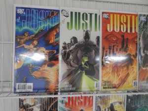 Justice #1-12 (2006) Complete Set! Beautiful NM- Condition! Painted Covers!