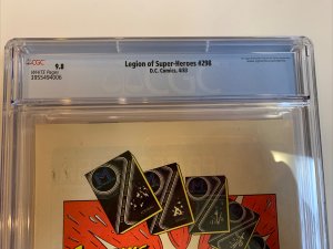 Legion of Super-Heroes (1983) # 298 (CGC 9.8)  Canadian Price CPV | Census=1