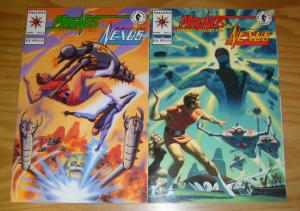 Magnus Robot Fighter & Nexus #1-2 VF/NM complete series - mike baron steve rude