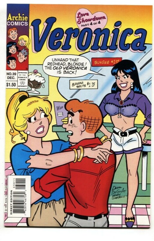 Veronica 39 Spicy Pose Gga 1994 Archie Comics Dan Decarlo Comic Books Modern Age Archie Comics Archie Cartoon Character Hipcomic