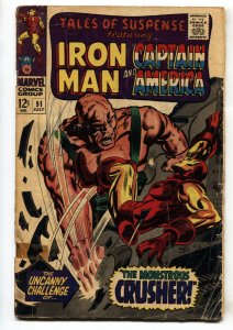 TALES OF SUSPENSE #91--comic book--1967--IRON MAN--Captain America--G