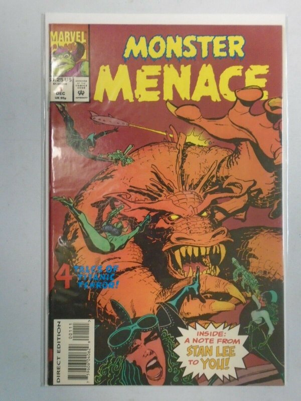 Monster Menace #1 8.0 VF (1993)