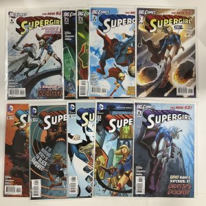 SUPERGIRL NEW 52 1-20 LOT OF 20 #1 SIGNED BY ASRAR NM NEAR MINT DC COMICS