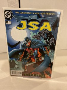 JSA #8  2000  9.0 (our highest grade)  Geoff Johns!