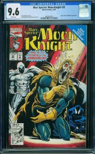 Marc Spector: Moon Knight #33 (1991) CGC 9.6 NM+