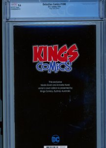 Detective Comics 1000 CGC 9.6  Kings Comics Variant Nicola Scott - Australia!
