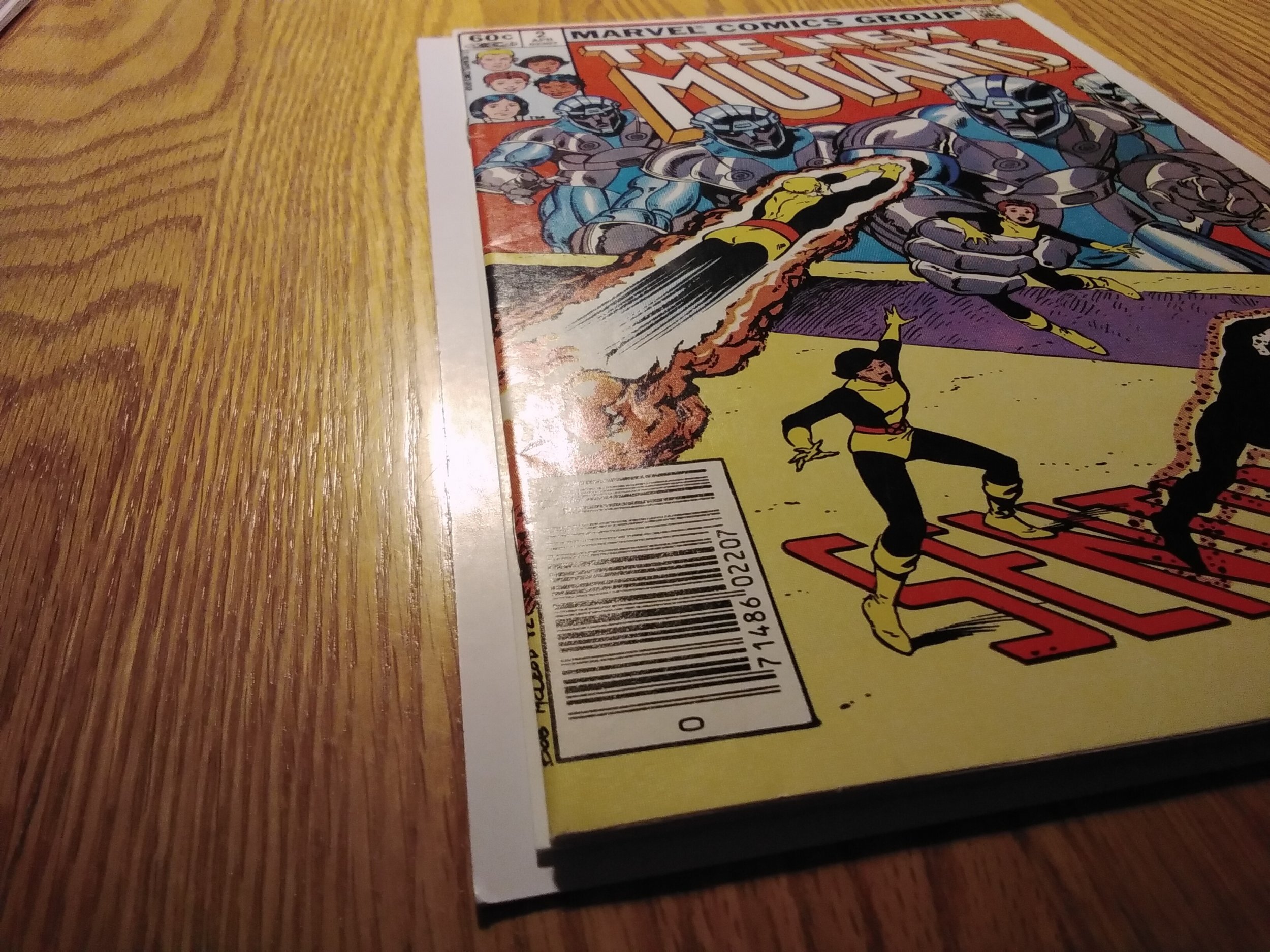 The New Mutants #2 Newsstand Edition 1983, Marvel
