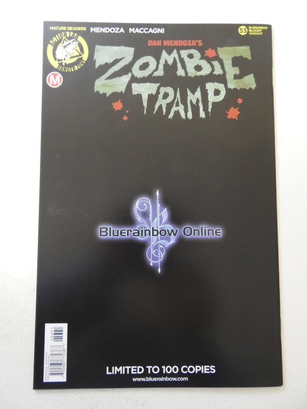 Zombie Tramp #53 Bluerainbow Bloody Variant NM Condition!