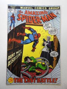 The Amazing Spider-Man #115 (1972) VG+ Cond centerfold detached bottom staple