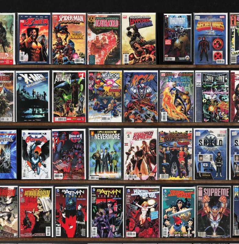 Huge Lot 150+ Comics with Uncanny X-Men, Batman Eternal, Batman & More!