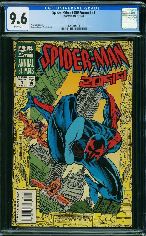 Spider-Man 2099 Annual (1994) CGC 9.6 NM+