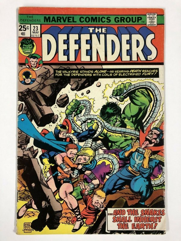 DEFENDERS 23 VG COMICS BOOK