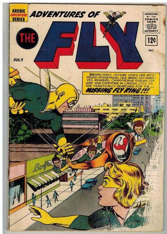 ADVENTURES OF THE FLY 20 FR-G July 1962