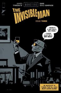 (2025) UNIVERSAL MONSTERS THE INVISIBLE MAN AJA #3 1:10 PULP Variant Cover